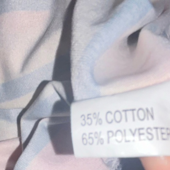 Rainbow XL Off shoulder Striped Drawstring Romper Jumpsuit - Picture 8 of 9